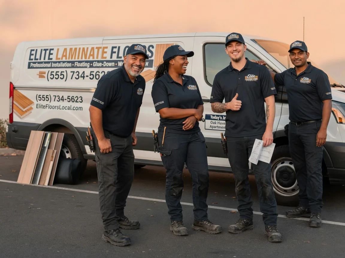 Laminate flooring installation company in Brillion, WI
